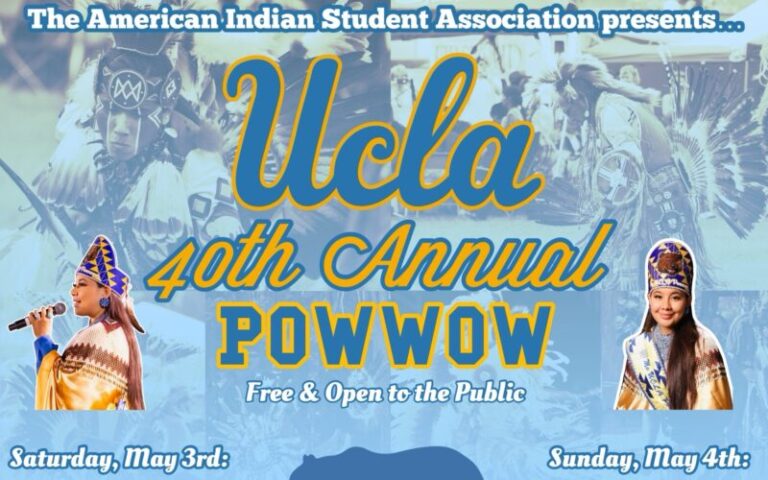 UCLA Powwow 40th Annual 2025 768x480